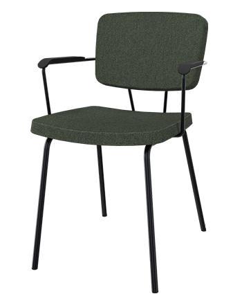 Vergaderstoel met armleggers HL1214 | Volledig gestoffeerd, Zakelijke goederen, Kantoor en Winkelinrichting | Kantoormeubilair en Inrichting