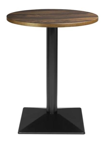 Complete Tafel Rond Donker Hout Effect 600mm, Zakelijke goederen, Horeca | Keukenapparatuur, Verzenden
