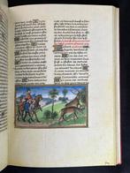 Fac-similé - Le livre de la chasse du Roi Modus - 1989, Antiek en Kunst, Antiek | Boeken en Bijbels