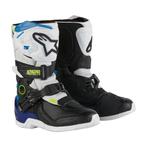 Alpinestars Tech 3S Youth Schoenen Wit Zwart Enamel Blauw, Motoren, Verzenden, Nieuw met kaartje, Laarzen, Alpinestars