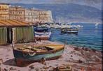 Italiaanse school (XX) - Barca al sole - NO RESERVE, Antiek en Kunst