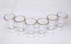 Drinkservies voor 6 (6) - Glas, Kristal - 6 kristallen