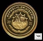 Liberia. 25 Dollars 2001 - Liberia  James Cook