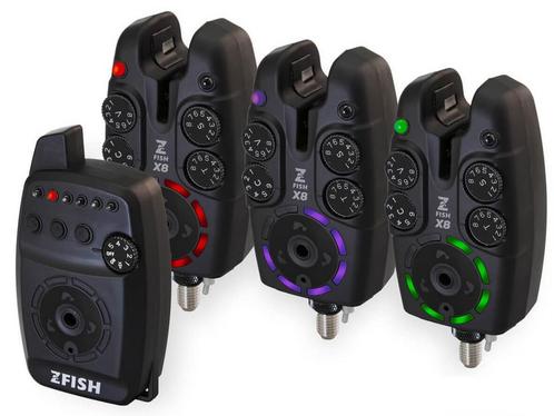 Draadloze Beetmelder set ZX8 3+1 - Gratis verzending!, Watersport en Boten, Hengelsport | Karpervissen, Overige typen, Nieuw, Verzenden