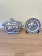 Pot (2) - Porselein - Soepterrine & bord, Antiek en Kunst