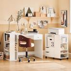 SoBuy Printertafel - FBT129-W - Onderstel met 2 Laden - 60 x, Huis en Inrichting, Verzenden, Nieuw
