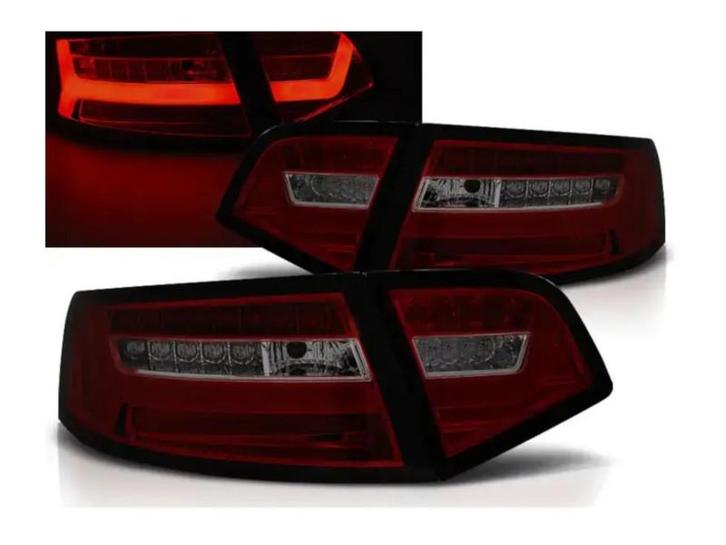 LED achterlicht units geschikt voor Audi A6 Sedan Red Smoke, Auto-onderdelen, Verlichting, Nieuw, Audi, Verzenden
