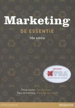 Marketing De Essentie 10E Editie Met Xtra 9789043023863, Boeken, Economie, Management en Marketing, Zo goed als nieuw, Verzenden