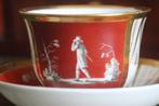 Porcelaine de Paris - Kop en schotel (2) - Tasse et, Antiek en Kunst