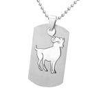 Fako Bijoux - Ketting - RVS Hanger - Sterrenbeeld Open - Ram, Sieraden, Tassen en Uiterlijk, Kettingen, Verzenden, Nieuw