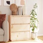 vidaXL Dressoir 60x34x75 cm massief grenenhout, Huis en Inrichting, Kasten | Dressoirs, Verzenden, Nieuw, 50 tot 100 cm, Grenenhout