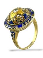 Ring - 14 karaat Geel goud, Antieke Victoriaanse geelgouden, Sieraden, Tassen en Uiterlijk, Ringen, Nieuw