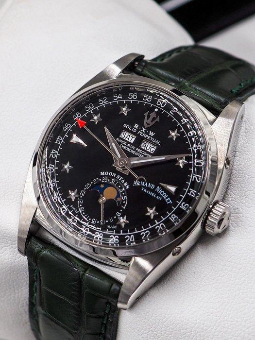 Armand Nicolet - Zonder Minimumprijs - NEW * Automatic *, Sieraden, Tassen en Uiterlijk, Horloges | Heren