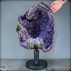 Natuurlijke multi-amethist druse uit Bolivia met een gewicht, Verzamelen, Mineralen en Fossielen