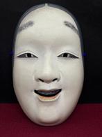 Noh masker - Hout, Artist: kubo - Van hoge kwaliteit