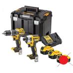 DeWALT DCK266P3T klop/boormachine + slagschroevendraaier, Doe-het-zelf en Verbouw, Gereedschap | Boormachines, Ophalen of Verzenden