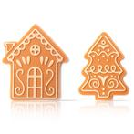 Dobla Chocoladedecoratie Gingerbread Assortiment (96 stuks), Verzenden, Nieuw
