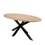 Ellips stervoet vergadertafel, 220x110cm, Overige plaatsen, Ophalen of Verzenden, Nieuw in verpakking, Tafel