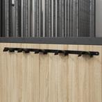 vidaXL Hoofdstelhouder voor 5 hoofdstellen ijzer zwart, Dieren en Toebehoren, Paarden en Pony's | Overige Paardenspullen, Verzenden