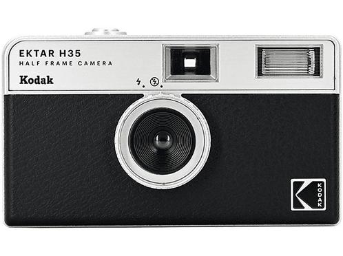 Kodak -  Ektar H35 Analoge Retrocamera Met Flits  - Zwart, Audio, Tv en Foto, Fotocamera's Analoog, Nieuw, Kodak, Verzenden