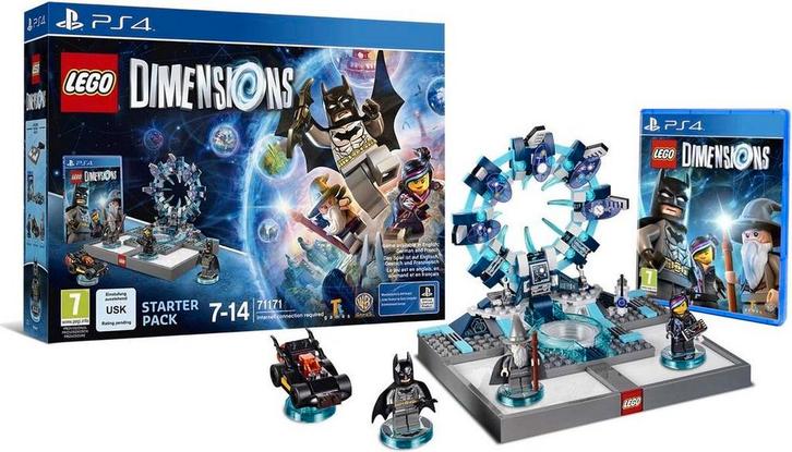 Playstation 4 LEGO Dimensions: Starter Pack, Spelcomputers en Games, Games | Sony PlayStation 4, Zo goed als nieuw, Verzenden