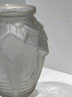 Muller Frères - Vaas - Glas - vaas en mat glas, Antiek en Kunst