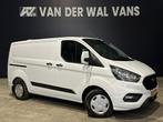 Ford Transit Custom 2.0 TDCI L1H1 Inrichting Euro6 Airco | C, Stof, Gebruikt, Wit, Dealer onderhouden