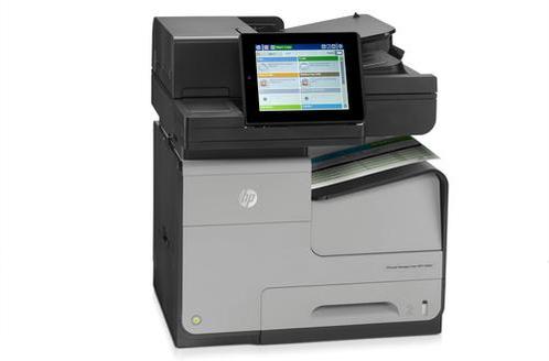 HP - OfficeJet Enterprise Color Flow MFP X585z (B5L06A), Computers en Software, Printers, Ingebouwde Wi-Fi, Kleur printen, Zo goed als nieuw