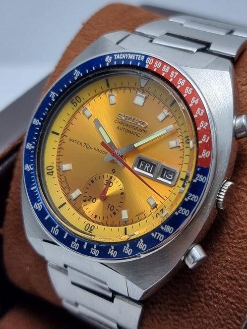 Seiko - Poque Cronograph - Zonder Minimumprijs - Heren -, Sieraden, Tassen en Uiterlijk, Horloges | Antiek
