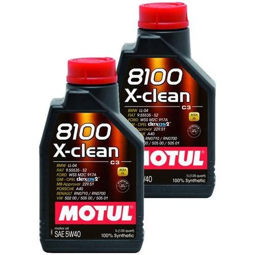 Motul Aanbieding: 2 X 8100 X-Clean 5W40 1L, Computers en Software, Laptop-opladers, Verzenden