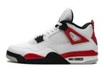 Air Jordan 4 Retro Red Cement - Maat 46 EU, Kleding | Heren, Schoenen, Ophalen of Verzenden, Nieuw, Jordan