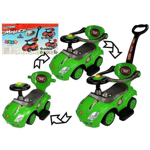 Mega Car 3 in 1 loopauto met duwstang - Groeit mee met je, Kinderen en Baby's, Speelgoed | Buiten | Voertuigen en Loopfietsen