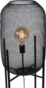 Lucide MESH - Vloerlamp - Ø 35 cm - 1xE27 - Zwart, Verzenden, Nieuw