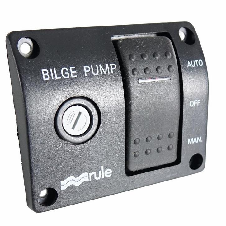 Rule 3-weg schakelaar Bilgepomp-Geschikt voor 12 volt, Watersport en Boten, Navigatiemiddelen en Scheepselektronica, Nieuw, Ophalen of Verzenden