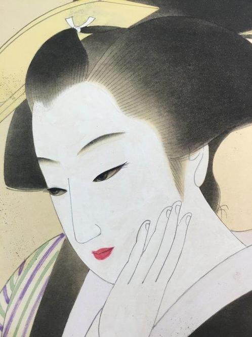 Geisha - Kurafuji Shya  (?-?) - Japan (Zonder, Antiek en Kunst, Antiek | Overige Antiek