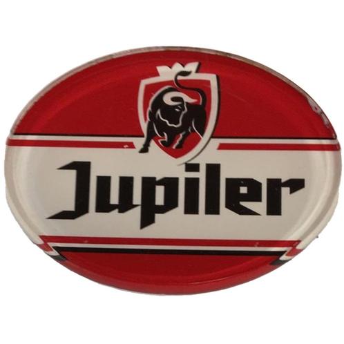 Occasion - Ovale taplens Jupiler plat, Zakelijke goederen, Horeca | Overige, Ophalen of Verzenden