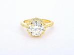 Veiling - Entourage ring briljant moissaniet 3.00 carat, Nieuw