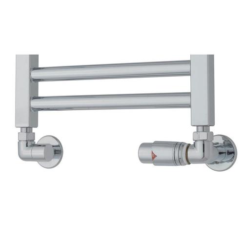 Radiator Aansluitset TVS Valves 220 Chroom, Doe-het-zelf en Verbouw, Sanitair, Overige typen, Nieuw, Chroom, Ophalen of Verzenden