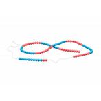 Wissner - Rekenketting - 100 kralen - blauw en rood, Nieuw
