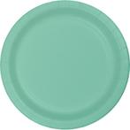 Mintgroene Borden 23cm 8st, Verzenden, Nieuw