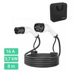 Laadkabel Type 2 voor Elektrische Auto - 1 fase 16A 8 meter, Verzenden, Nieuw