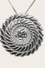 Zilveren Flowerswing design ketting hanger, Ophalen of Verzenden, Nieuw