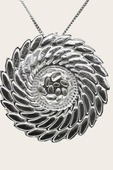 Zilveren Flowerswing design ketting hanger, Sieraden, Tassen en Uiterlijk, Kettinghangers, Nieuw, Ophalen of Verzenden