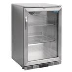 Polar G-serie barkoeling met klapdeur RVS 138L, Verzenden, Nieuw in verpakking, Koelen en Vriezen