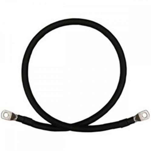 Accukabel zwart 50mm² - 2 meter - 2x M8 oog (Accu Kabels), Doe-het-zelf en Verbouw, Zonnepanelen en Toebehoren, Nieuw, Verzenden