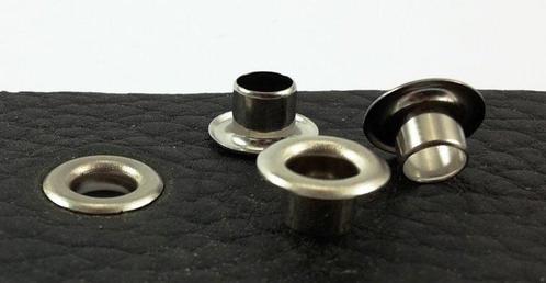 Nestelringen zilverkleurig gat Ø 8 mm 100 st, Hobby en Vrije tijd, Naaien en Fournituren, Verzenden