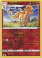 Rapidash 022/189 reverse holo Astral Radiance, Ophalen of Verzenden, Nieuw, Losse kaart, Foil