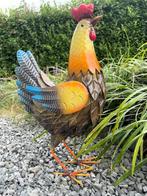 Decoratief ornament - Kleurrijke hen, Antiek en Kunst