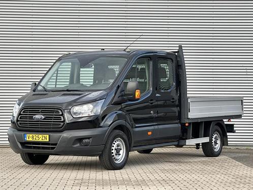 Ford Transit 350 2.0 TDCI L3 RWD DC Dubbele cabine Openlaadb, Auto's, Bestelauto's, Lease, Handgeschakeld, Overige kleuren, Financial lease