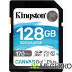 Kingston Technology Canvas Go! Plus flashgeheugen 128 GB SD